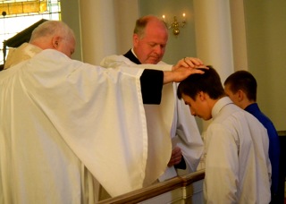 Confirmation at Trinity Church